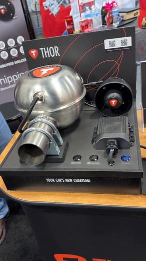 40K views | Exhaust for EV. Linked up your accelerator to make your car sound like an ice car. #Ev #sema | Mark Weinberger | Facebook