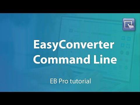 Weintek EasyBuilder Pro tutorial - 67. EasyConverter Command Line