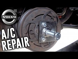 Volvo S40 AC Clutch Shim Removal & Making a Custom Puller Tool