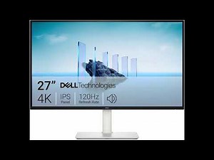 Dell 27" 4K Monitor Review (S2725QS) | Stunning 120Hz Display with FreeSync & Speakers!