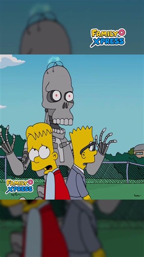 HOMER TRIES OUT HIS NEW ANDROID BODY 😂