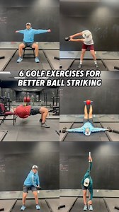 120K views · 527 reactions | 6 exercises for a more consistent and powerful golf swing. Do all of these exercises 3-4x per week for the best results. Message me or leave a comment with any questions. #golffitness #golfaddict | J Golf Fitness | Facebook
