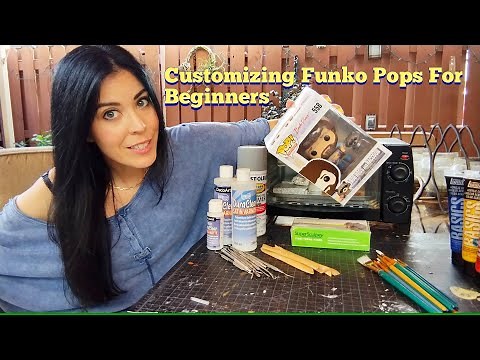 Customizing Funko Pops For Beginners -DIY Tutorial everting needed to start working on Vinyl figures