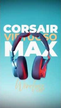 Los mejores auriculares de Corsair!! Virtuoso Max Wireless 💛!! #rockethard #gamer #corsair