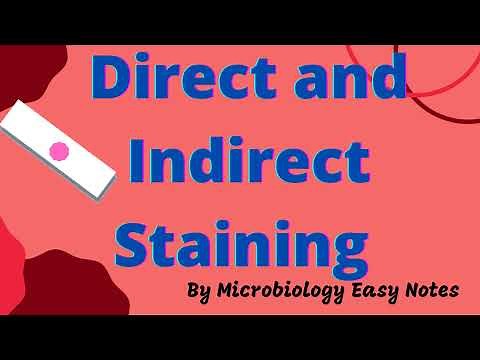 Direct and Indirect Staining