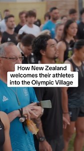 The best way to welcome your athletes to the Olympic Village. 🇳🇿 | New York Post Sports