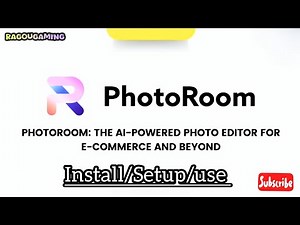 How to Install | Setup and Use the Photoroom Application | Complete Walkthrough