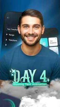 Day 4: Transparent Glass Effect Tutorial in Alight Motion | Clean & Modern Effect Guide