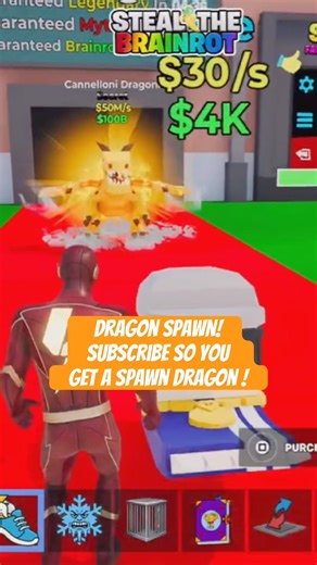 Dragon spawn! Subscribe so you get a spawn dragon !