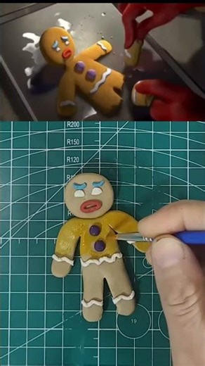With Living Plasticines How to make Shrek the Gingerbread man! Smash Mouth