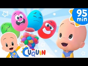 Humpty Dumpty 🥚 and more Nursery Rhymes by Cleo and Cuquin | Children Songs