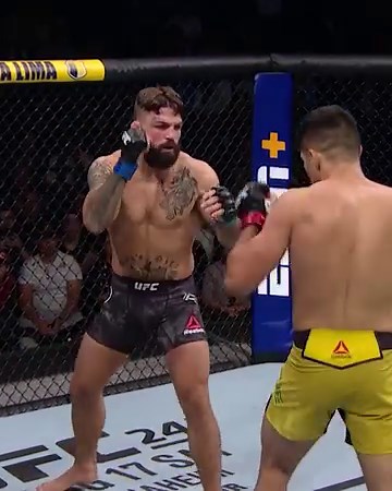 When Vicente Luque and Mike Perry went toe-to-toe in a Fight of the Night! The Silent Assassin is back at #UFCVegas78 on Saturday! | UFC