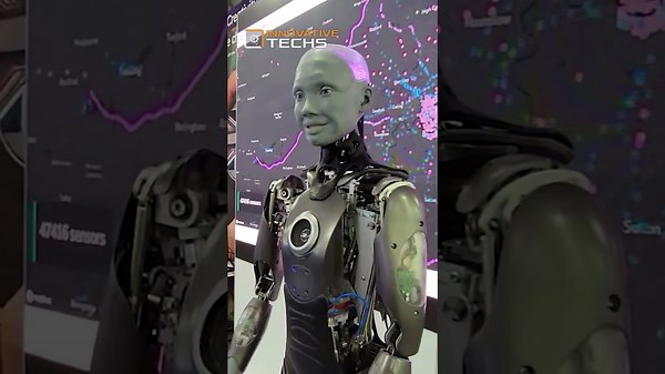 Ameca: The lifelike robot with astonishing human expressions!