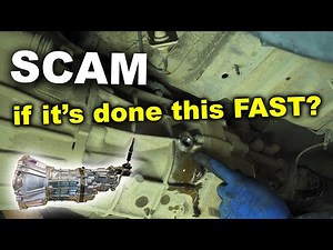 Change Transmission Gearbox Oil in 2 Mins - Burton Builds