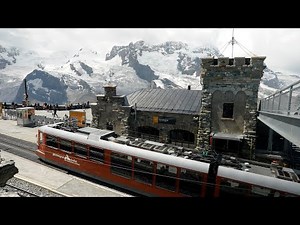 Gornergrat Bahn Full Train Ride in Zermatt, Switzerland