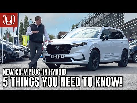 New Honda CR-V Plug-in Hybrid - 5 Things You Need To Know!