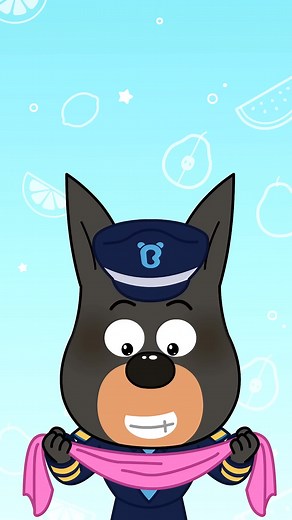 58K views · 245 reactions | Guess What You Are Eating blind challenge #shortsvideos #shorts | Sheriff Labrador - Kids Cartoon | Facebook