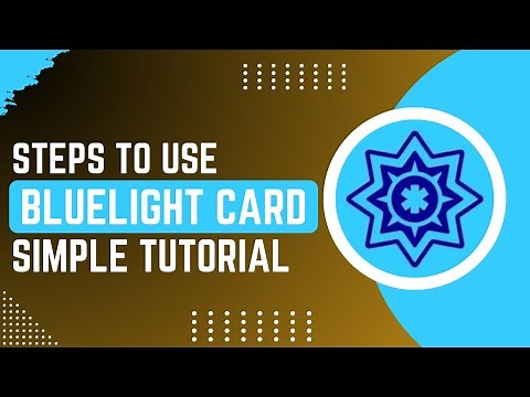 How To Use Bluelight Card !