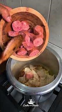 DOBRADINHA COM FEIJÃO BRANCO