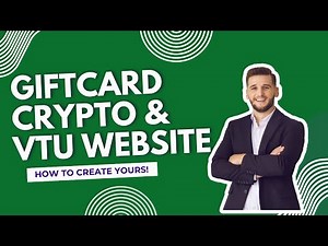 How to Make a Gift Card Selling Website | GiftCard & Crypto Exchange Php Script