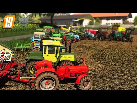 LS 19|FS 19|Oldtimertreffen in Untergriesbach|Historische Feldtage|Deutz,Fendt,Eicher,Claas,IHC [HD]