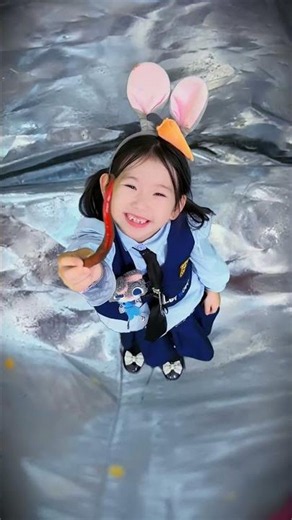 Children love their mothers#Short #Officer Rabbit #angel