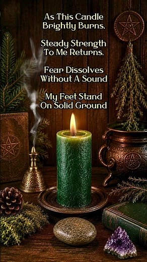 🕯️ Solid Ground Candle Spell | Find Stability This Week