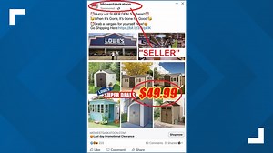 Don't be fooled by the real pictures and the logo, this Facebook ad is not what it seems