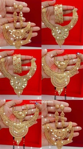 मात्र 52 ग्राम में चूड़ी और नेकलेस का डिजाइन#gold #jewellery #mangalsutra #jhumka #shortsfeed #viral