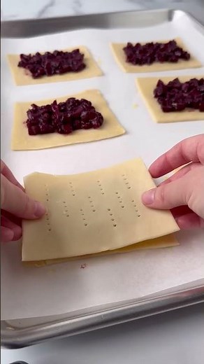 Wild Blueberry Apple Pop Tarts