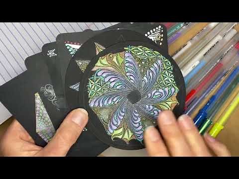 Tangling Tips For Using Sakura Gelly Roll® Pens