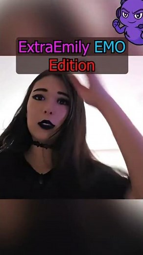 ExtraEmily is a super MEAN EMO #extraemily #twitchclips #twitch