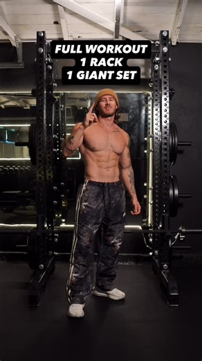 Nimai Delgado | Vegan Fat Loss & BodyBuilding Specialist on Instagram: "🔥Save this workout for when you want a quickie! 👉🏼Grab a rack and barbell. 💪🏼5 Rounds of 10-15 reps each move back to back no rest. This is perfect for someone wants a full body workout and doesn’t have any time to walk around a busy gym…. OR you can just make your own home gym like I did with @repfitnessequipment They’ve actually got a Rack Sale going on right now that ends tomorrow s