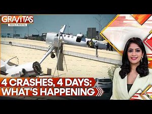 US: 4 Major Plane Crashes in America in 4 Days. What Is Going On? | Gravitas Special