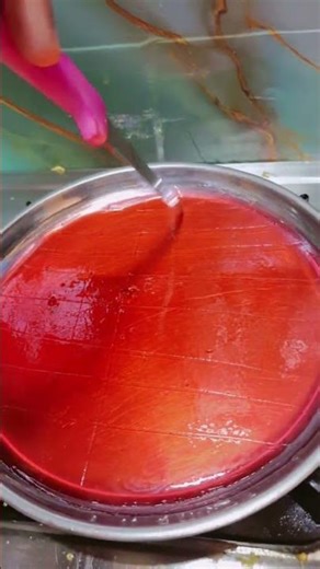 Jelly Cutting Satisfying video #viralvideo #jelly #asmr #cuttingskills #food #newreel