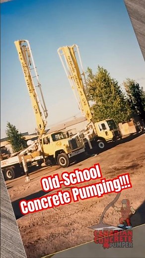 Concrete Pumping History: Vintage Concrete Pumps from back in the day.