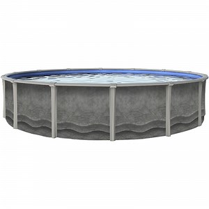 21 Ft Round Narwhal Above Ground Pool with 52 Inch Wall, Liner and Skimmer | Pool Supplies Canada