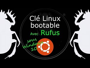 Créer une clé USB bootable pour tester Linux Ubuntu
