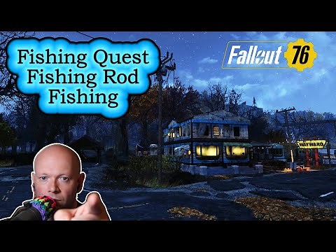 Fallout 76 ● How To Start The Fishing Quest And Start Fishing