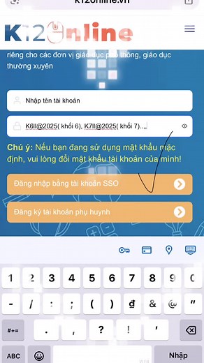 4 Bước Đăng Nhập Lớp Học Online K12online