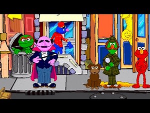 Sesame Street Search And Learn Educational Game for Kids Fun with Elmo & Friends Episodes 11