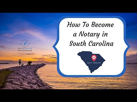 How to Become a Notary in SC - NSA Blueprint