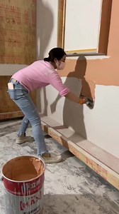 219K views · 1.4K reactions | Apply paint layer with putty knife #pintor #putty #painting #PaintingProcess | Work art | Facebook