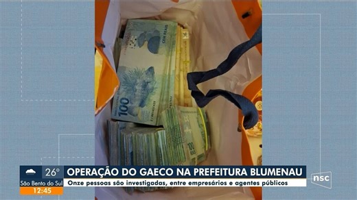Operação combate fraude em licitações na Prefeitura de Blumenau