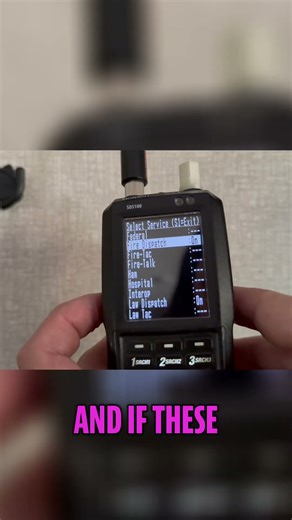 Radio Scanner: Fix 'Nothing to Scan' Message - Easy Guide! #shorts