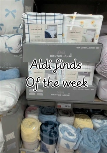 Happy Wednesday! 🛒✨ That means it’s time for this week’s Aldi Finds, and this week is SO good! They have tons of dorm room essentials, bedroom organization, back-to-school must-haves, and so many budget-friendly goodies. If you’re heading to Aldi today, let me know in the comments what you’re planning to grab! 👇 And if you know someone who loves Aldi deals, make sure to LIKE ❤️, COMMENT 💬, and SHARE 📲 this post so they don’t miss this week’s finds! @ALDI USA #aldi #aldifinds #shopwithme #bed