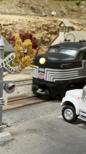 New York Central 1000 at the crossing