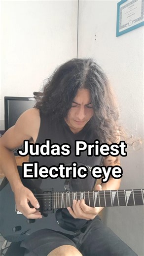 🎸Judas Priest - Electric eye (solo) #guitar #guitarsolo #glenntipton #judaspriest #rock #music