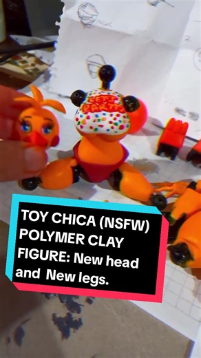 Toy Chica Polymer Clay Figure Customization Guide