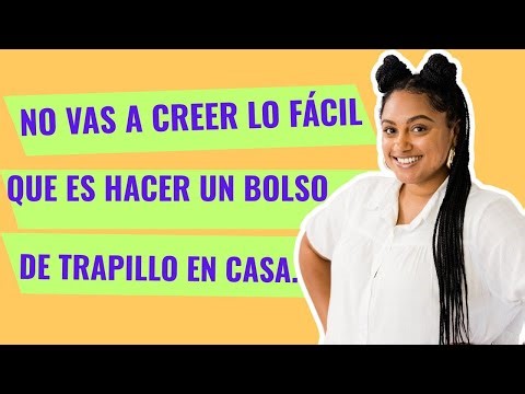 You won't believe how EASY it is to make a Trapillo bag at home.